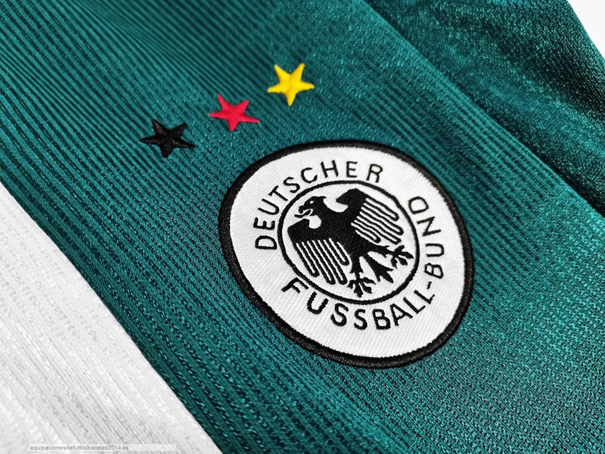 Nuevo 2ª Camiseta Alemania Retro 1998 Verde Baratas